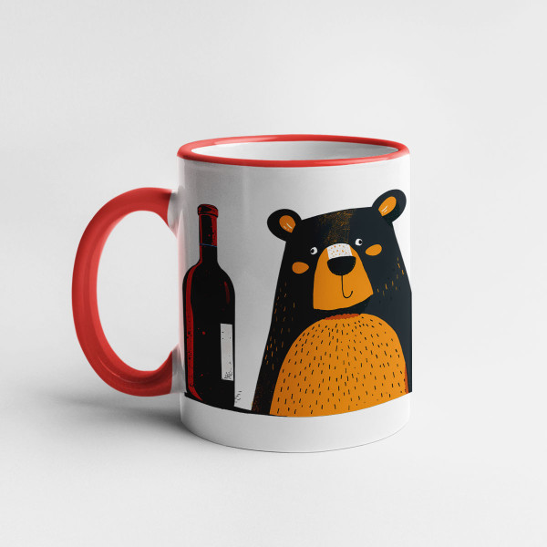 Mug "I don't drink wine alone" Mug "I don't drink wine alone"