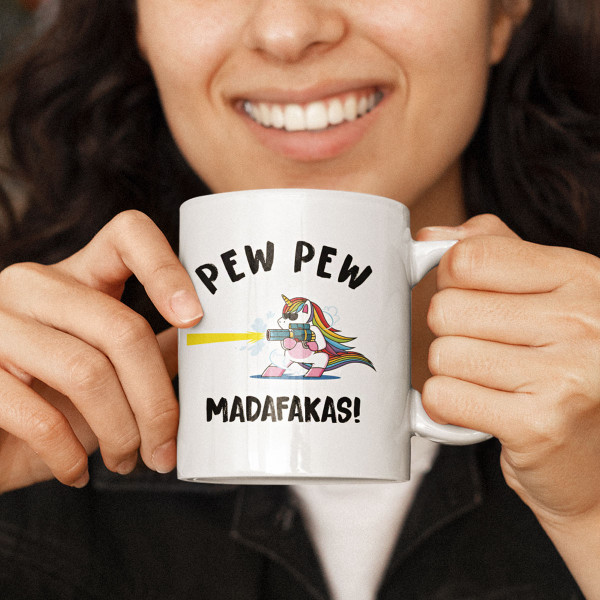 Mug "Pew Pew Unicorn" Mug "Pew Pew Unicorn"