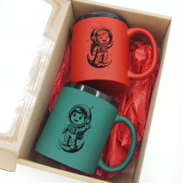 Mug set "Love Among the Stars"