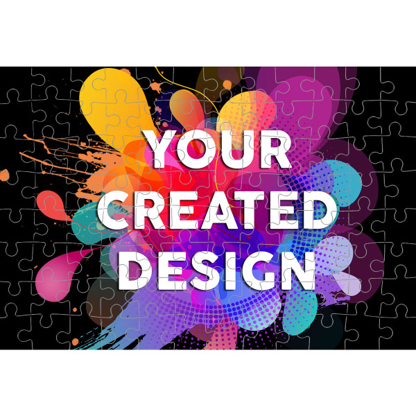 Puzzle with your custom design (A4 size, 120 pieces) Puzzle with your custom design (A4 size, 120 pieces)