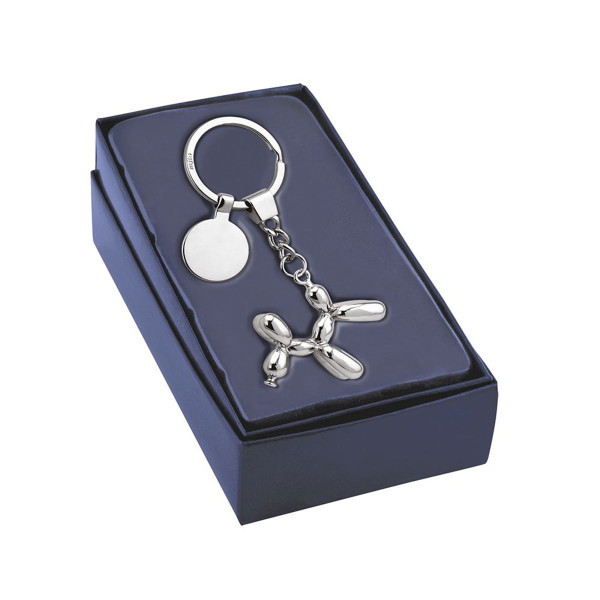 Keychain "Balloon dog" (with optional engraving for an additional fee)