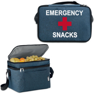 Two-Compartment Cooler Bag "Emergency snacks"