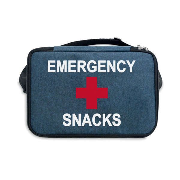 Two-Compartment Cooler Bag "Emergency snacks"
