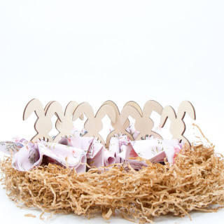 Napkin Ring Set "Sitting Bunny" (6 pcs)