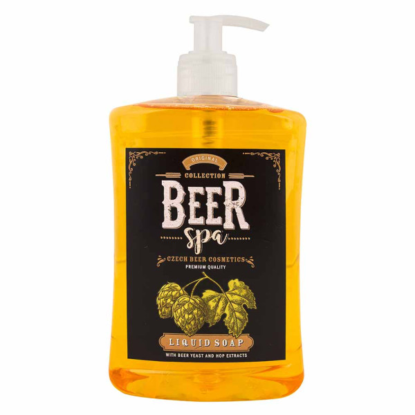 Liquid Soap "BEER SPA" (500ml) with Beer Yeast and Hop Extracts Liquid Soap "BEER SPA" (500ml) with Beer Yeast and Hop Extracts