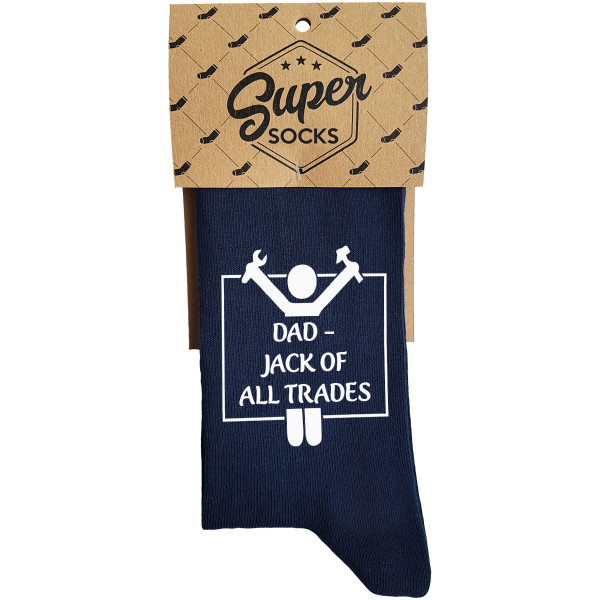 Socks "Dad - jack of all trades" Socks "Dad - jack of all trades"