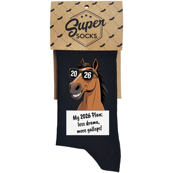 Socks "My 2026 Plan"