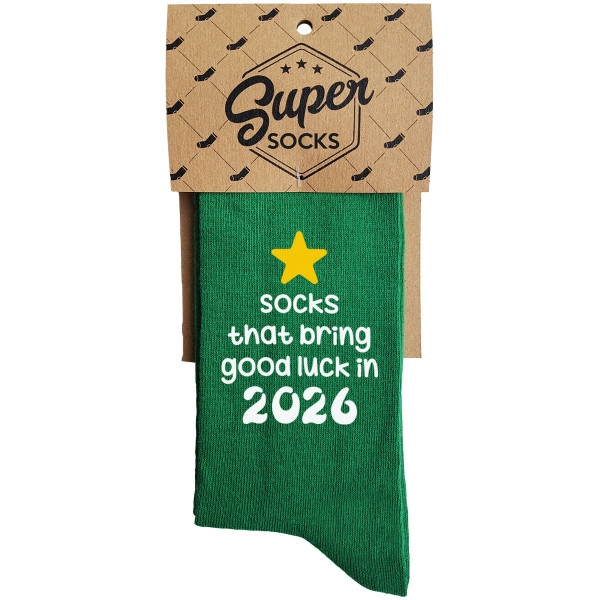 Socks "Socks that bring good luck in 2026" Socks "Socks that bring good luck in 2026"