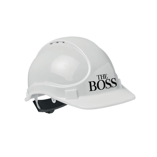 Construction helmet "The boss"