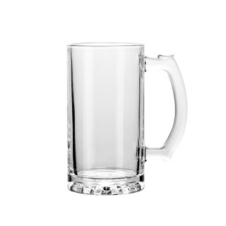 Glass beer mug with handle (500 ml) Glass beer mug with handle (500 ml)