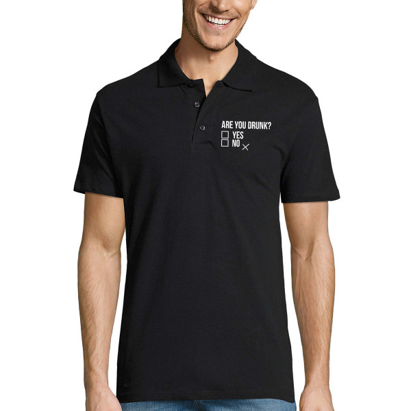 Polo shirts "Are you drunk?" Polo shirts "Are you drunk?"
