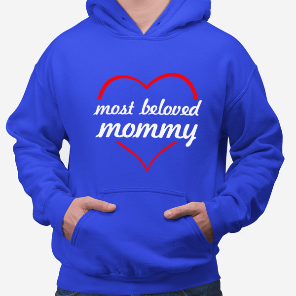 Sweatshirt "Most beloved mommy" Sweatshirt "Most beloved mommy"
