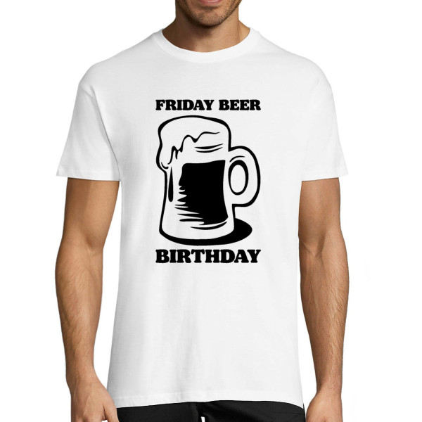 T-shirt "Beer birthday"