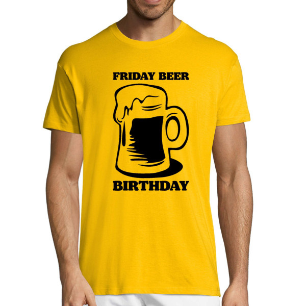 T-shirt "Beer birthday"