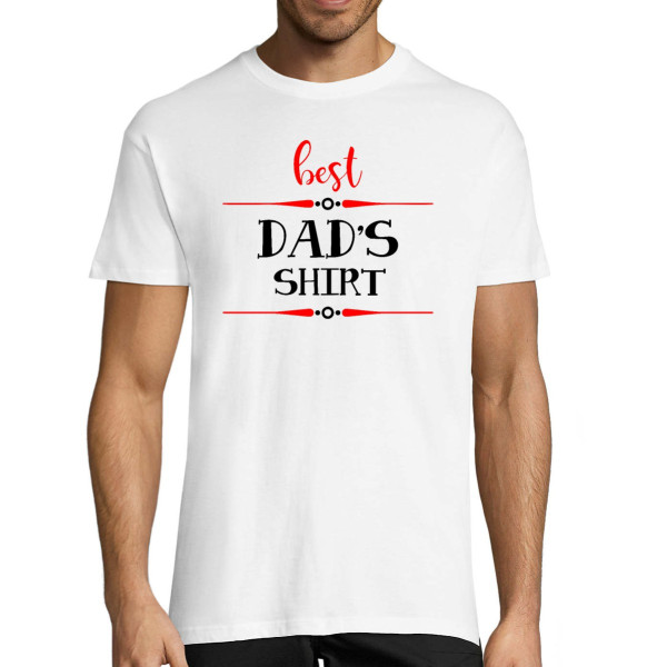 T-shirt "Best dad's shirt"