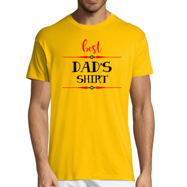 T-shirt "Best dad's shirt"
