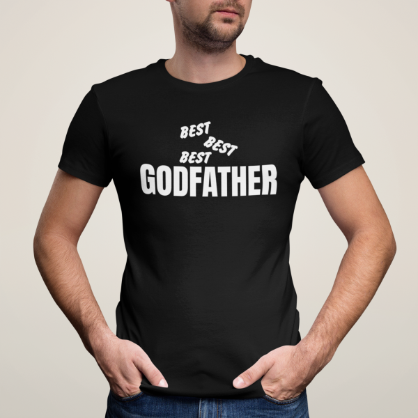 T-shirt "Best godfather"