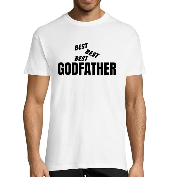 T-shirt "Best godfather"