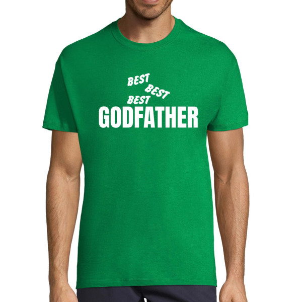T-shirt "Best godfather"