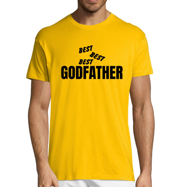 T-shirt "Best godfather"