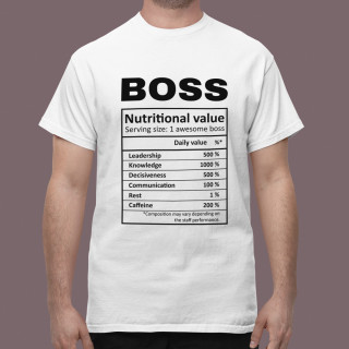T-shirt "Boss composition"