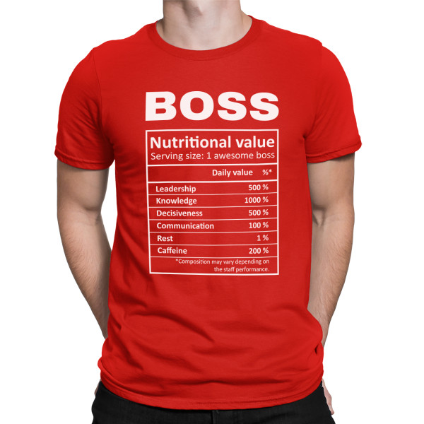 T-shirt "Boss composition"