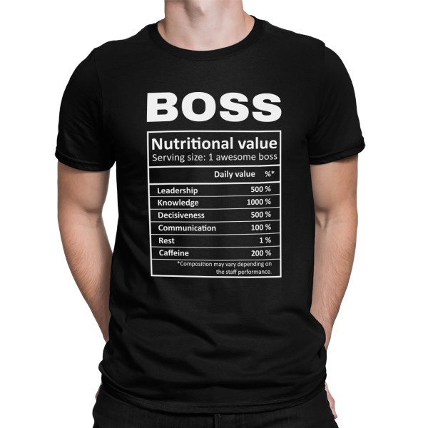 T-shirt "Boss composition"