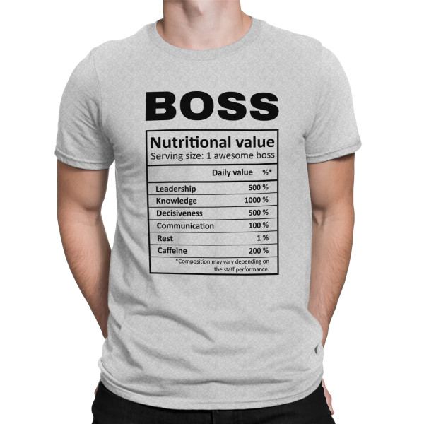 T-shirt "Boss composition"