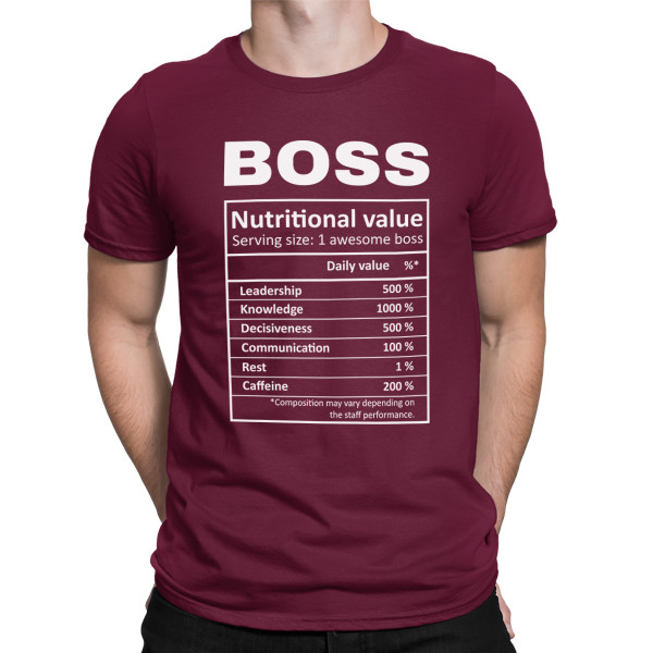 T-shirt "Boss composition"