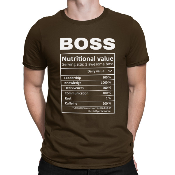 T-shirt "Boss composition"