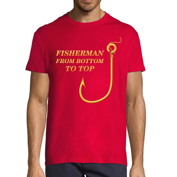 T-shirt "Fisherman from bottom to top"