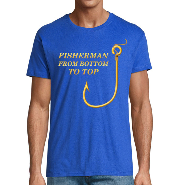 T-shirt "Fisherman from bottom to top"