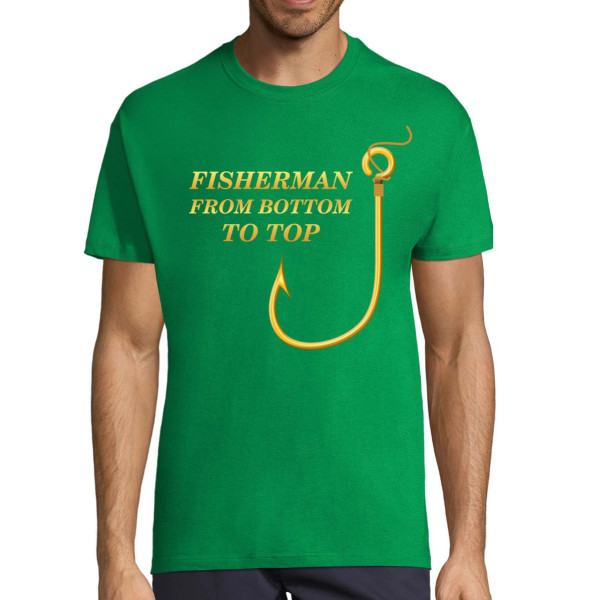 T-shirt "Fisherman from bottom to top"