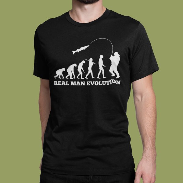 T-shirt "Fisherman's evolution"