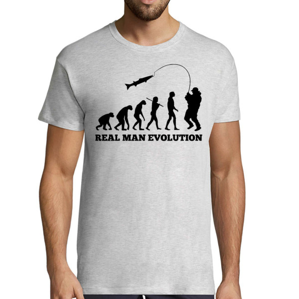 T-shirt "Fisherman's evolution"