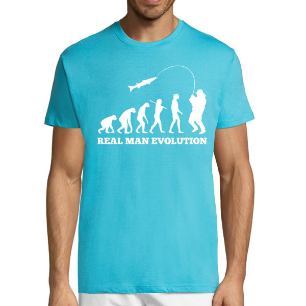 T-shirt "Fisherman's evolution"