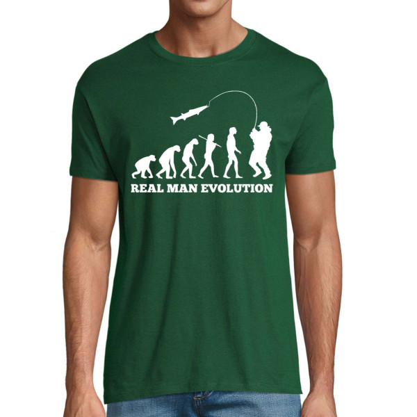 T-shirt "Fisherman's evolution"