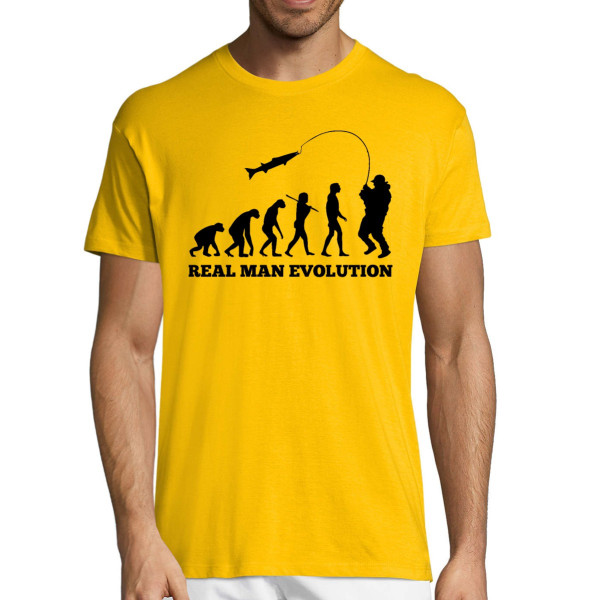 T-shirt "Fisherman's evolution"
