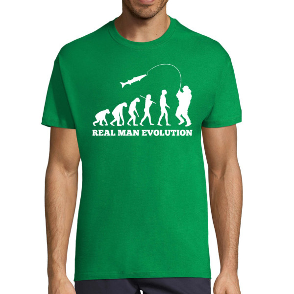 T-shirt "Fisherman's evolution"