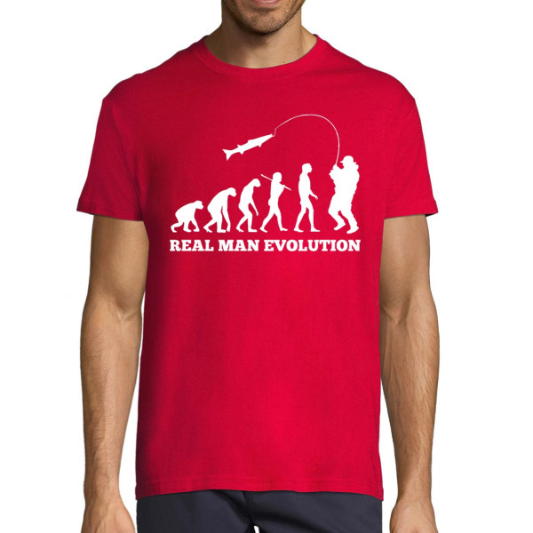 T-shirt "Fisherman's evolution"