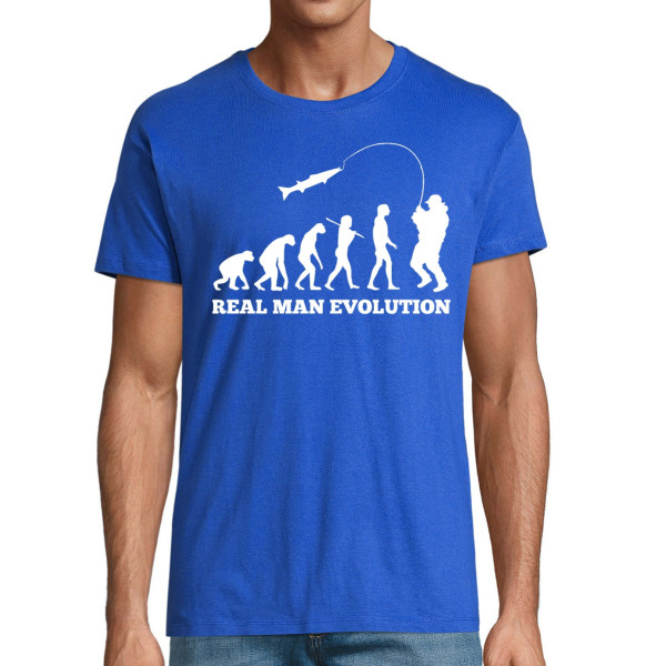 T-shirt "Fisherman's evolution"