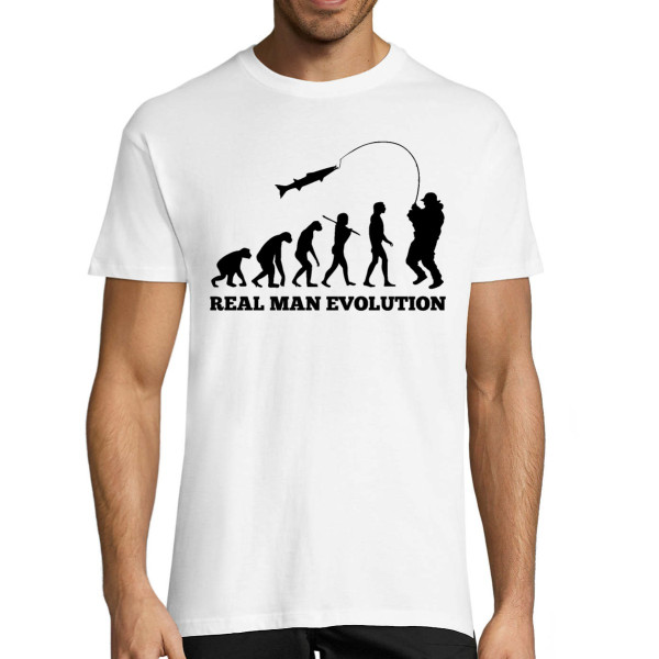 T-shirt "Fisherman's evolution"