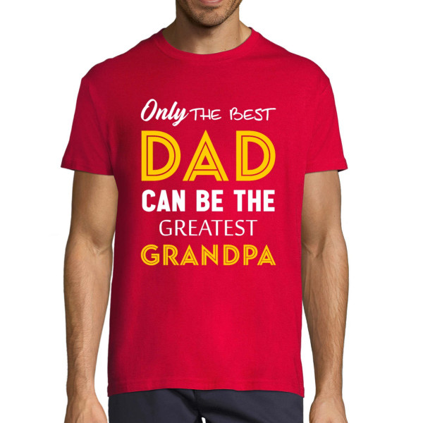 T-shirt "Good dad - great grandpa"