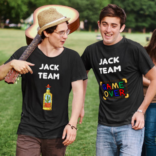 T-shirt "Groom's team" with your chosen name