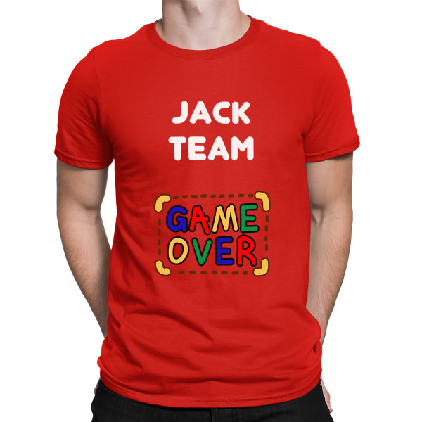 T-shirt "Groom's team" with your chosen name