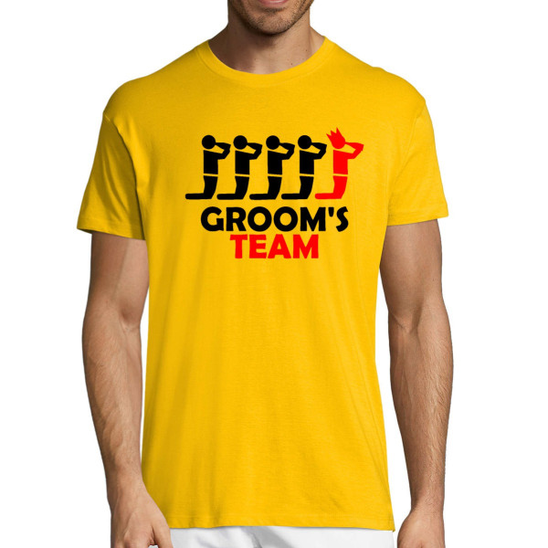 T-shirt "Groom's team"