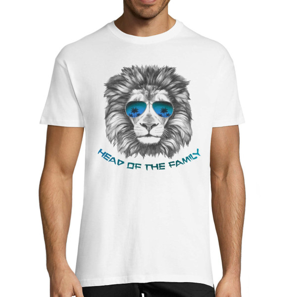 T-shirt "Head of the family"