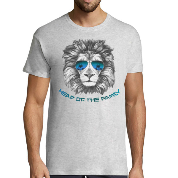 T-shirt "Head of the family"