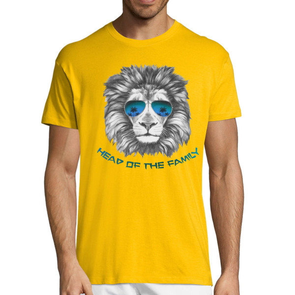 T-shirt "Head of the family"