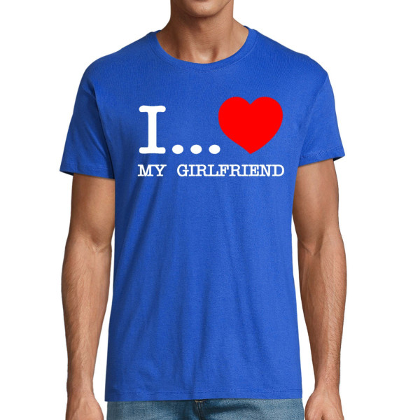 T-shirt "I love my girlfriend"
